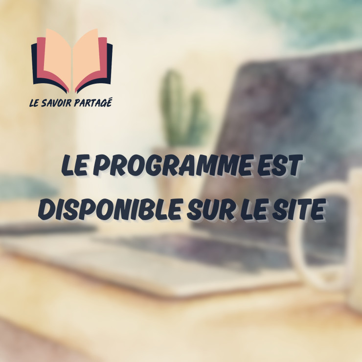 Le programme 2025-2026 est disponible sur le site !