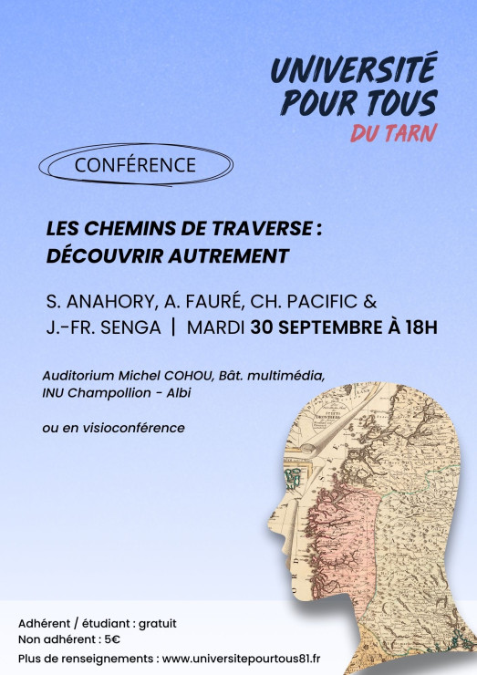 LES CHEMINS DE TRAVERSE :  DÉCOUVRIR AUTREMENT