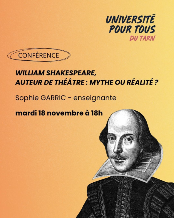 WILLIAM SHAKESPEARE,  AUTEUR DE THÉÂTRE : MYTHE OU RÉALITÉ ?
