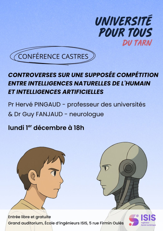 Controverses sur une supposée compétition entre intelligences naturelles de l'humain  et intelligences artificielles