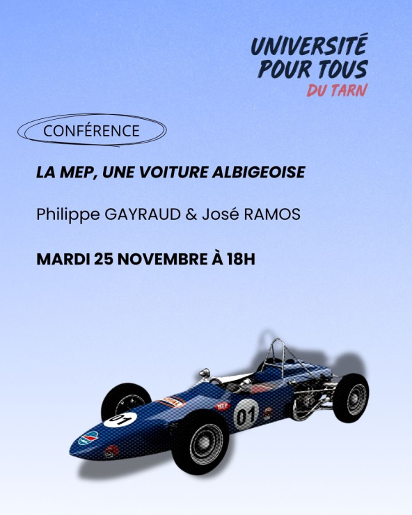 LA MEP, UNE VOITURE ALBIGEOISE