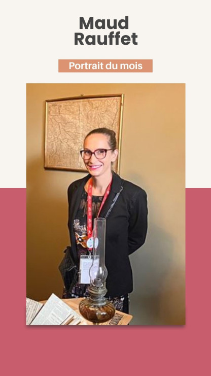 Portrait du mois - Maud RAUFFET