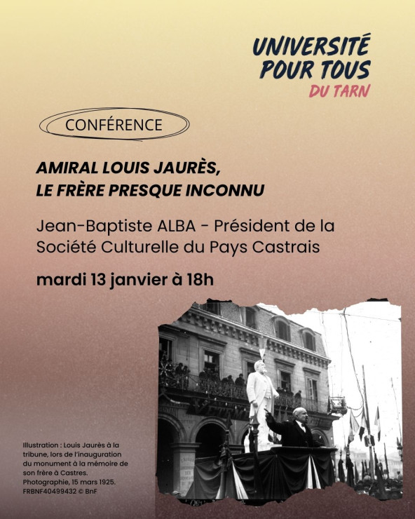 Amiral Louis Jaurès, le frère presque inconnu