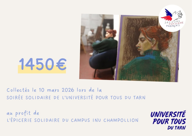 Une soirée d’art et de solidarité au profit des étudiants