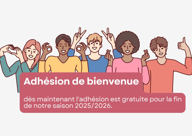 Adhésion de bienvenue