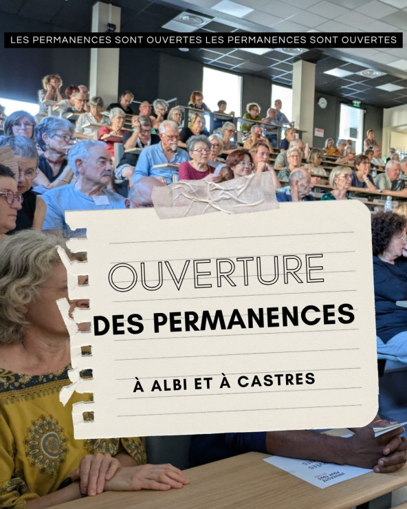 OUVERTURE DES PERMANENCES