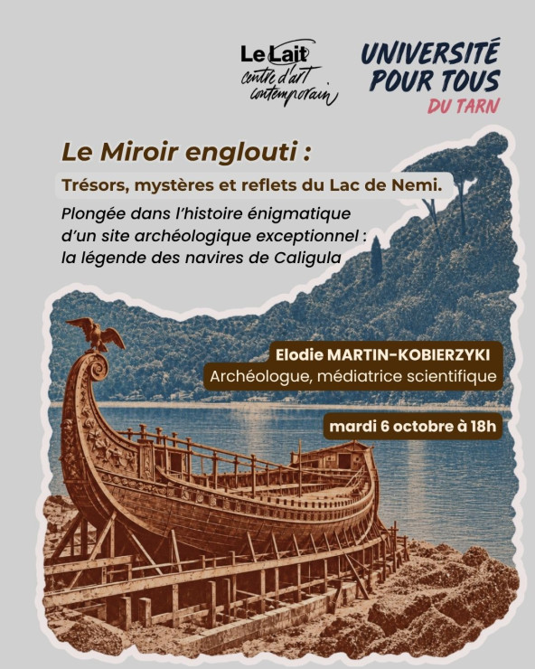 Le Miroir englouti : Trésors, mystères et reflets du Lac de Nemi. Plongée dans l’histoire énigmatique d’un site archéologique exceptionnel : la légende des navires de Caligula